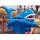 Entertainment Kids / Adults Outside Water Games Whale Spray Water Park Equipment / Customized