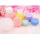 Customized Color Mini Cosmetic Jars , Empty Non Spill Beauty Cream Jars