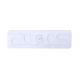 Dry Cleaners UHF Polyester 928 MHz RFID Tags Labels