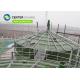 Dark Green GFS Waste Water Storage Tanks For Pharmacy Wastewater Treatment Project