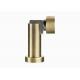 Pure Brass Non Perforated Anti Collision Door Stop , Bathroom Door Stopper Gate Resistor