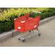 Fashionable Plastic Shopping Trolley Plastic Grocery Carts With Baby Seat