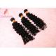 Unprocessed Human Virgin Indian Hair Extension Malaysia Curly Double Drawn Cuticle