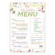 Removable Magnetic Calendar Planner Dry Erase Meal Planning Notepad A5 Custom