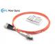 FC To LC Fiber Optic Patch Cord LSZH Duplex 3.0mm OM1 OM2 OM3 OM4 OM5