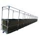 Ras fish farming equipment durable foldable PVC/TPU Canvas fish tank