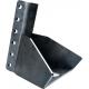 Hitch Vertical Channel Weld On Tongue Adapter Trailer A-Frames Bracket