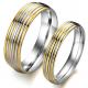 Tagor Jewelry Super Fashion 316L Stainless Steel couple Ring TYGR116