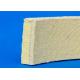 Needling Kevlar Industrial Felt Pads Heat Resistant Yellow Color For Cooling Table