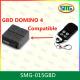 SMG-015GBD GBD Domino Gate Garage Door Key Fob GIBIDI Remote Transmitter