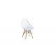 America Eames Dining Chair Casual Fashion Hollow Plastic Backrest For Meeting