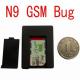 N9 Frequency 900, 1800, 1900MHz CE FCC Voice Trigger SIM Card GSM Listening Bug Spy Ear