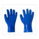 Blue Men Heavy Duty Chemical Resistant Gauntlet Gloves