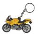 3D Motorcycle Rubber Key Chain Custom Logo For Promotion Gift