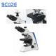 6V30W Laboratory Biological Microscope Wide Field Eyepiece Comfortable For