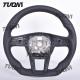 Customized Audi Carbon Fiber Wheel with Leather Steering Wheel