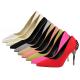 ZM012 Pointed Toe High Heels Super High Heel Suede Wedding Shoes Temperament Women'S Shoes Boots Children Pointed High
