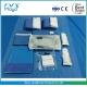 EO Sterile Dental Drape Kits Disposable Dental Implant Kits Blue