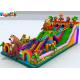 Giant Inflatable Theme Park , Amusement PVC Inflatable Fun Park