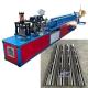 thickness 0.7-1.2mm Punching Hole Shutter Door Roll Forming Machine 14 rows