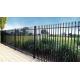 Powder Coated Square Tube Fencing Tubular Steel Spear Top Galvanized