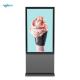 RoHS Floor Standing Digital Signage Display Outdoor Lcd Advertising Player 100-240V