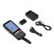 Portable Android Industrial PDA 1D / 2D Barcode Scanner Biometric 4 Inch LCD