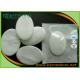 Medical disposable non adhesive dressing Oval absorbent cotton eye pads covered by non woven 6x8cm