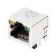 LPJE101BGNL Ethernet RJ45 Jack without Integrated Magnetics Tab Up Yellow/Green LED 1X1 Port