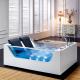70 Inch 2 Person Corner Whirlpool Bathtub Freestanding With Shower Luxury
