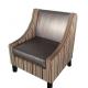 Hotel fabric lounge chair ,single sofa LC-0014