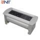 Conference manual rotate EU power table socket box with usb