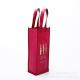 Breathable Non Woven Wine Bags Shrink Resistant For Two Bottles
