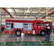 4x2 Drive Brigade Lighting Fire Truck with IP65 Lamps Pneumatic Lifting Poker