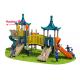 LLDPE Material Outdoor Playground Slides Pipe Galvanized Treated Easy Maintain