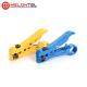RG Cable Stripping Tools  MT 8913 For Cat5e  / Telephone Cable Automatically Adapt