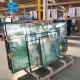 Green Tinted Heat Insulated Glass Low-E Double Glazing Custom