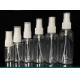 50ml 60ml 100ml PET clear round customize refillable hand sanitizer round refill