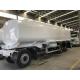 25000 Liters Capacity Three Axles Small Fuel Tanker Full Trailer For 40t Loading