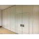 Aluminum Frame Interior Wood Acoustic Folding Partitions 13000 mm Height