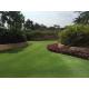 Fireproof Artificial Grass Turf With 40mm Pile Height Landscaping PE Synthetic Turf
