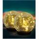 Patio Decor 20PCS 0.5W Solar Powered Crackle Glass Globe Lights