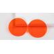 Hot selling CB590 590nm optical longpass orange glass filter with factory price