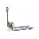Stainless Steel Hand Manual Pallet Truck 2500kg Comfortable Handle For Warehouse