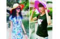 Straw hat becomes hot in hot summer day