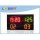 Different Color Led Electronic Scoreboard For Indoor and Outdoor Multi - Sports