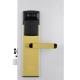 Silver / Black / Gold RFID Hotel Lock Digital Door Lock System