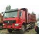 24 Tons Loading Large Dump Truck , Commercial Dump Trucks With One Sleeper Cabin For Transport Clayey Sand