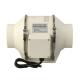White Electric Current Type AC 6inch Inline Duct Fan for Custom OEM Green Culture Room