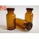 10ml Small Pharmaceutical Glass Bottle Ampoule Vial for Injection with Rubber Cap